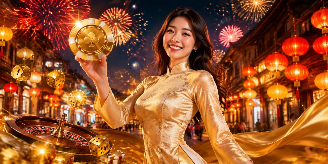 Người dùng tại Hà Nội trong trang phục áo dài truy cập nền tảng cá cược 1110 trên điện thoại thông minh