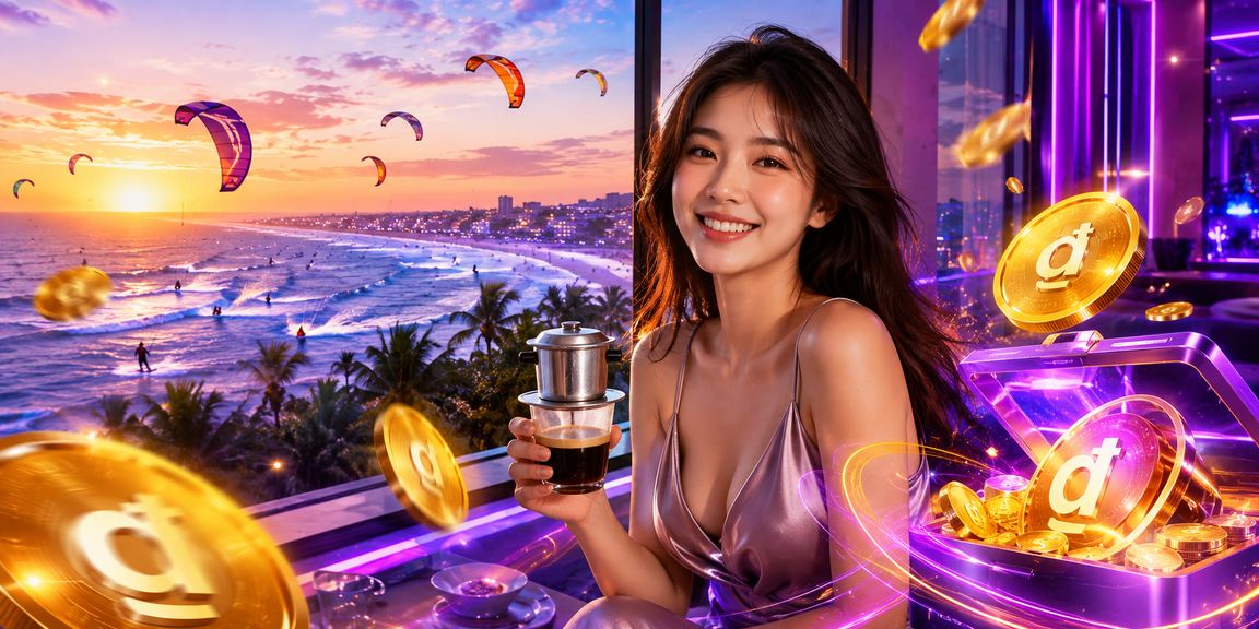 Người chơi Việt Nam kiểm tra trạng thái giao dịch và số dư tài khoản trực tuyến